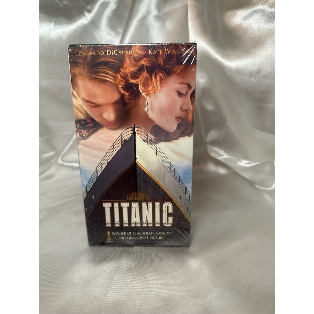 Titanic VHS 2-Tape Set Original NEW/SEALED